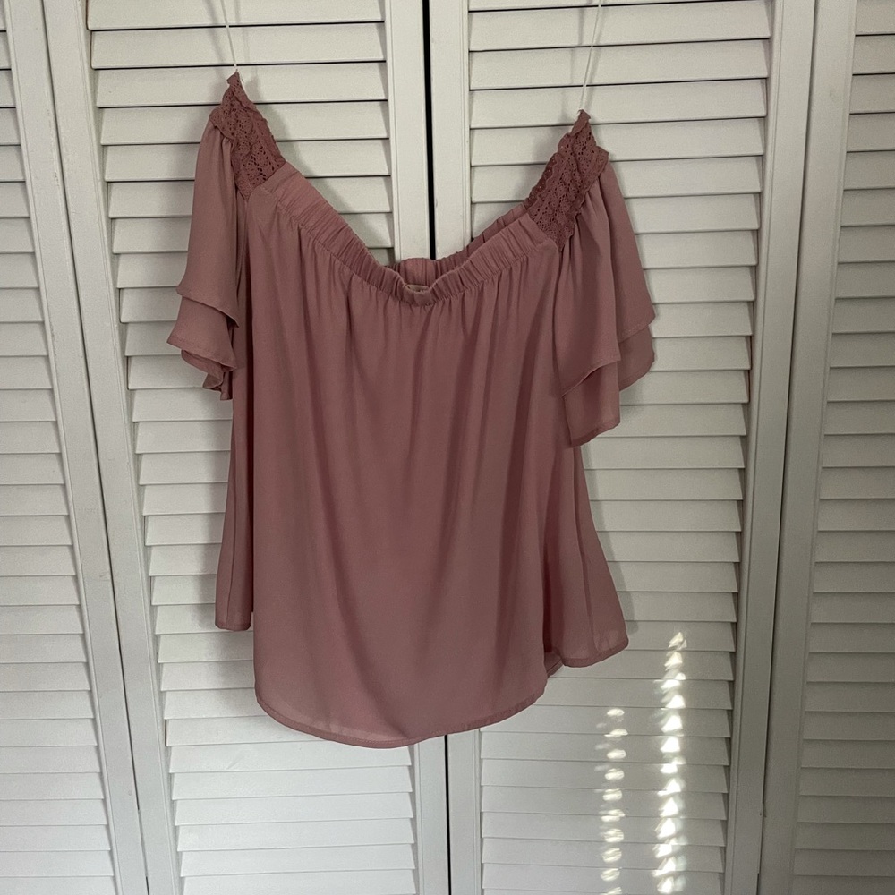 Off the shoulder top, new (no tags), never worn!